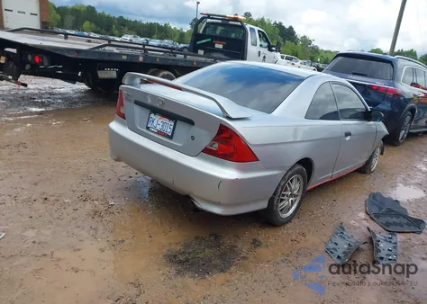 2005 Honda Civic Vp from USA, damaged, VIN 1HGEM21185L077834